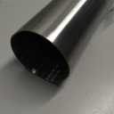 3 Inch Exhaust Pipe T304 Stainless Steel Exhaust Tubing (SS Tubo),Tailpipe 3" OD-to-ID Adapter Length 30"Straight Tubing, Flared & Slotted End, Polished Finish,Universal Connector Tubo
