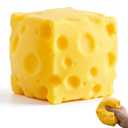 Yellow Cheese Squishy Toy Slow Rising Soft Squeeze Fidget Toy Stress Relief Sensory Desk Toy for Kids Adults Cute Party Gift 2pack