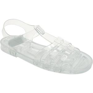 Toddler Sandals Jelly Shoes Girls Unisex Boy Flat Retro Slides Clear Kids Water Slippers Slingback Summer Beach Size 26 Adjustable Buckle Glitter Dress Soft