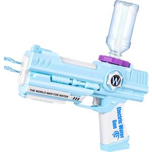 Electric Water Gun, Ultimate Battle Blaster Water Guns with Dual Nozzles High Capacity Automatic Squirt Guns Summer Outdoor Beach Swimming Pool Party Toy for Adult Kids