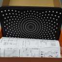 Jafeton Premium 12.2" Rain Shower Head with Handheld Spray, Updated High Pressure Rainfall Shower Head with Handheld Combo, Large Rain Overhead Waterfall Showerheads | Anti-Clog Nozzles | Air-in Tech