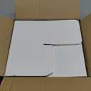 ValBox 4x4x4 White Gift Boxes 50PCS Kraft Paper Boxes with Lids for Gifts, Crafting, Cube, Cupcake Boxes, Easy Assemble Boxes for Party Favor