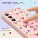 Case for Samsung Galaxy A35 5G, Silicone Shockproof Cover Women