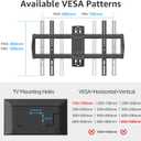 MOUNTUP Outdoor TV Mount Weatherproof for Most 42-75 Inch TVs, Fits for Gazebo and Patio, Anti Rust 37.9" Long Arm Wall Mount Full Motion with Tilt & Swivel, Max VESA 600x400mm and Up to 99 LBS
