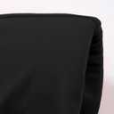 Avanova Women Smile Facey Tie Front Crop Tops V Neck Tank Tops Sleeveless Shirts Black Smile Medium (Black, M)