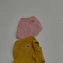 Cotton Dog Shirt Summer Lightweight Pet T-Shirts Soft Breathable Stretchy Cats Dogs Tee Shirt Sleeveless Vest Dog Apparel for Medium Small Dog Clothes (X-Small, 2PCS Yellow&Pink)