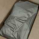 10x10 Canopy Replacement Top with Air Vent Silver Coated for Straight Leg Canopy Frame, (Khaki)