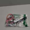 LupinePet Originals 1/2" Alpen Glow 6-foot Padded Handle Leash for Small Pets