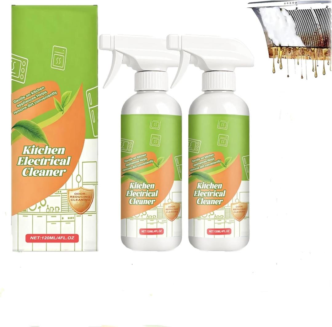 Electrolyzed Ion Kitchen Cleaner Spray, Multi-purpose Household and Kitchen Cleaning Spray, For Hold, Oven, Stove, Range Hood, Easy Cleaning Household
