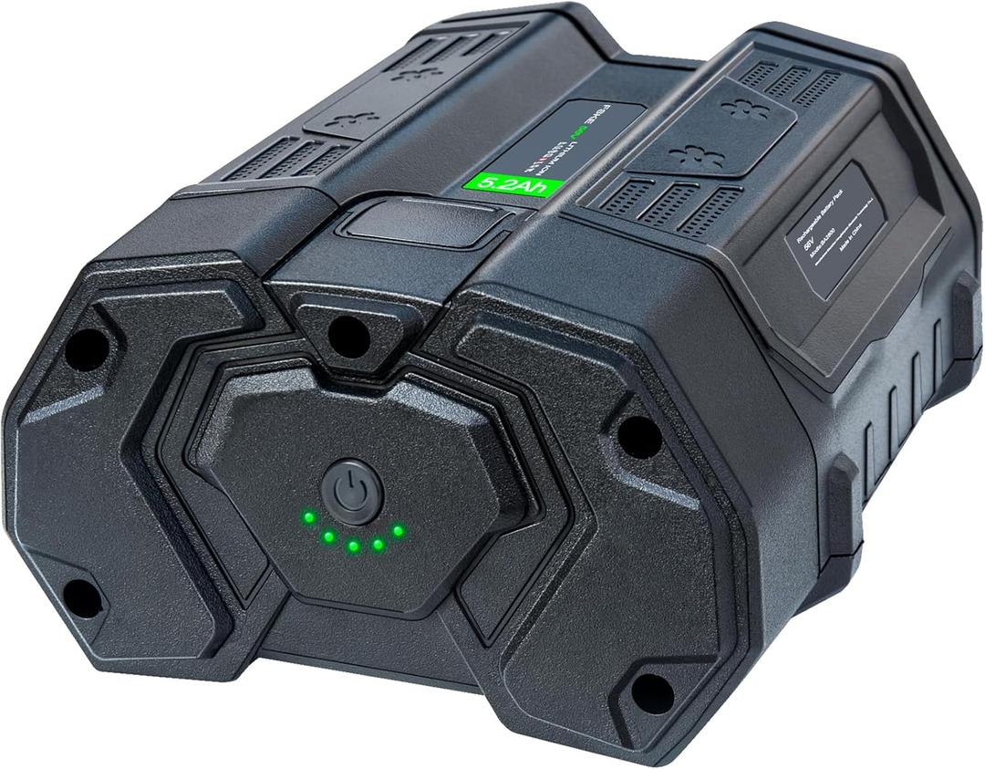 FSKE 5.2Ah Replacement for EGO Battery 56V BA2800T BA2800 BA1400 Compatible with EGO 56V Batteries Power Tools