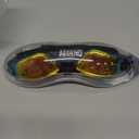 Aegend Swim Goggles, Swimming Goggles No Leaking Full Protection Adult Men Women Youth (Bright Orange)