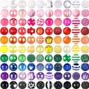 100 Pcs 20mm Rhinestone Bubblegum Beads for Pens Mixed Crystal Resin Chunky Beads for DIY Craft Keychain Necklace Bracelet Jewelry Making(Mix Color)