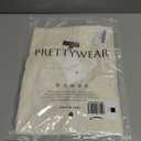 Prettywear Sexy Deep V Neck Long Sleeve Shirts for Women Ribbed Going Out Tops Fitted Casual Basic 2026 Spring Summer Clothes S