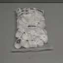 OLYCRAFT 100 White Plastic Bottle Caps 39mm Tamper Seal Lids 1.6x0.6 Inch for Juice Bottles