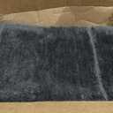 LOCHAS Luminous Non Slip Bathroom Rugs Runner 24 x 60 Inch, Extra Soft and Comfy Bath Mats Rug, Absorbent Thick Microfiber Mat Carpets for Shower, Dark Grey