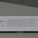 seenda Bluetooth Keyboard and Mouse Combo for Mac, SKM64-2 Rechargeable Slim Wireless Keyboard Mouse Compact, 3 Multi-Device Connection, Compatible for Mac, MacBook Pro/Air, iPad, Black Rose Gold