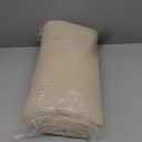 100% Cotton Blanket Large 50"x 70", 6 Layers Muslin Blankets, Cooling and Soft Throw Blanket for Bed and Couch, Breathable Quilt Bedspread, Gauze Bedding for Adults, Oatmeal, Beige Linen