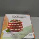 RFAQK 200PCs Cake Decorating Kit with Cake Turntable & Leveler, Baking Supplies Gift Includes 110+1 Piping Bags,55 Icing Tips,2 Frosting Spatulas, Adjustable Scraper, Video Tutorial, Booklet & more