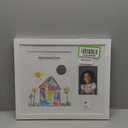 Americanflat Kids Art Frame with Two Openings and Storage - Use as 8.5x11 Picture Frame for Kids Art Display and One 4x6 Photo - My Mini Masterpiece - Changeable Display - White