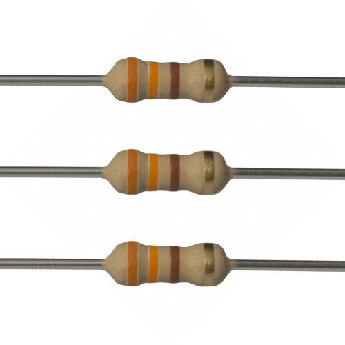 E-Projects 100EP512330R 330 Ohm Resistors, 1/2 W, 5% (Pack of 100)