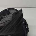 Safety Crib Tent to Keep Baby in Pop up Mosquito Net Netting Canopy Mesh Cover for Toddler - Black