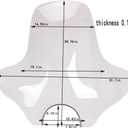 Heightened and Widened Large motorcycle Windshield for Honda Kawasaki Harley Royal Enfield 650 Davidson Suzuki Yamaha