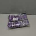 Kuoser Waterproof Dog Coat, Reversible Dog Jacket for Medium Dogs, Adjustable Durable Doggie Winter Coat Warm Puppy Cold Weather Apparel from Small to Large Breed, Purple , M 