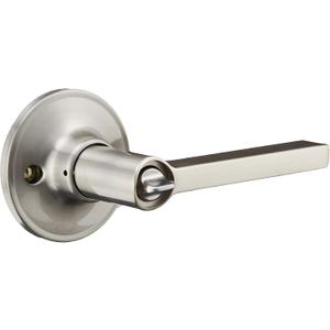 SCHLAGE Dexter by Schlage J54SOL619 Solstice Keyed Entry Lever, Satin Nickel