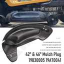 631-05195A 631-05195 Mulch Plug, Compatible with MTD 42" & 46" Lawn Tractor, for Cub Cadet 631-05195A Fits Models 63105195A 93105195 19B30005100 19A70041 19A70041 19A70041100