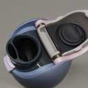 FreeSip Insulated Stainless Steel Water Bottle with Straw, BPA-Free Sports Water Bottle, Great for Travel, 24 Oz, Denim