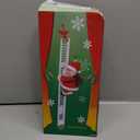 SZTLKHH Santa Climbing Ladder, Funny Electric Claus Rope Ladder Decoration, On a Doll Toy Christmas Tree Decorations Hanging Ornaments for Party Home Door, Red