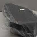 Seashell Memory Foam Seat Cushion -for Office Chair, Truck seat, Car Seat,Desk Chair, L-Shaped Back Support & Sciatica Relief & Tailbone & Coccyx Pain Relief for Long Sitting & Driving(Black, L)