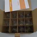 Hizashi E12 Candelabra Bulb 40 watt Equivalent, Dimmable Candelabra LED Light Bulbs Soft White 3000K, 90+CRI 4W 450LM B10 LED Candle Bulb, Candelabra Base, UL Listed, 12 Pack