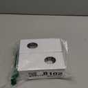 Hying 2 Pieces Ramadan Lanterns 5.2" Height Size Hanging Lamp Decoration Eid Mubarak Flameless Candle Lanterns Moroccan Decorative Lantern Ramadan Gifts Eid Mubarak Lamp for Home Tabletop Decor