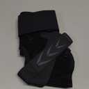 Slim-Fit Ankle Brace for Sprained Ankle, Quick Lace Up Ankle Support for Women Men with 2 Auto-Shaped Pads, Air Fabric Cool Ankle Stabilizer for Injury Recover, Running,Sports, M(12-13) (Black)