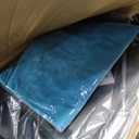 Heated Cat House for Outside Cat in Winter, Insulated Outdoor Feral Cat Shelter with Cat Heating Pad, 2 Doors,Elevated Waterproof Heated Kitty House (Black, 25"x13.7"x18")