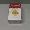 Fox Run Glass Honey and Syrup Dispenser With Warming Base, Clear, 3.25 x 4 x 6 inches