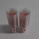 CHENGU 60 Pack 12 Oz Halloween Plastic Cups Happy Halloween Party Cups Skinny Skull Bloody Hand Print Disposable Cup Clear Plastic Supplies for Smoothies Juices Soda Drinks