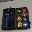 Gyro X Battling Blade Set, 12 Spinning Tops, 3 Launchers and 1 Grip with Storage Box, Kids Toys Birthday Gift Ideal for 6+ Years Old Boys