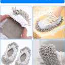 Mop Shoes 1 Pair Gray