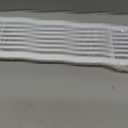 Linear Bar Air Grille 48" X 4", Aluminum Air Supply/Return Grilles,Easy Air Flow,Removable Grille/Door-HVAC Air Vent Cover,White[Outer Dimensions: 48.8"w X 4.8"h]