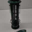 Kingsyard Squirrel Proof Bird Feeder with Removable Base, All Metal, Tube Bird Feeders for Outdoors Hanging, Easy to Clean & Refill, Dark Green