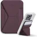 MOFT Magnetic Wallet Stand Compatible with iPhone 17/16/15/14/13/12 Series, Angle Adjustment & Magsafe Compatible MOVAS Phone Stand,BlackBerry