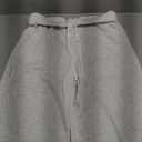 SOLY HUX Men's Wide Leg Baggy Sweatpants Drawstring Elastic Waist Athletic Trousers with Pockets Streetwear Large