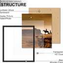 A PLUS MAX 18x22 Picture Frame Set of 2 Black Light Weight Wall Mount