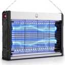 Electric Bug Zapper, 3000V High-Voltage Indoor Fly Killer, Powerful Electric Mosquito Zapper for Fly, Mosquito, Fruit, Moth, Gnat, Trap with Removable Washable Tray for Home Patio Backyard