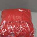 BRILLMAX 4 Pack Red Fitted Spandex Table Covers - 6ft Stretch Tablecloths for 6 Foot Rectangle Folding Cloths Rectangular Bulk Linen Fabric Elastic for Wedding Reception Banquet Birthday Party