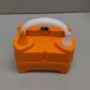 Beeyaky Electric Balloon Pump for Party Decorations  Portable Inflator, Auto Shutoff, Balloon Air Pump Dual Nozzle Rose Red 110V 600W  (Orange)