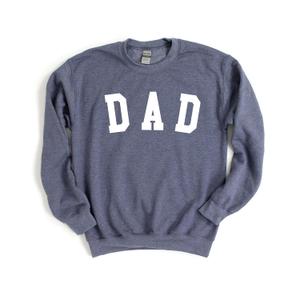 Dad - Classic Bold Font Father's Day Dad Sweatshirt Size XL