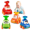 Baby Car Toys for One Year Old Boy Birthday Gift, Push and Go Cars for Toddlers 1-3 Newborn Infant 4pcs Vehicles Set for Kid 12-18 Months Toddler Toys First Birthday Gifts for 1-3 Year Old Boys Girls